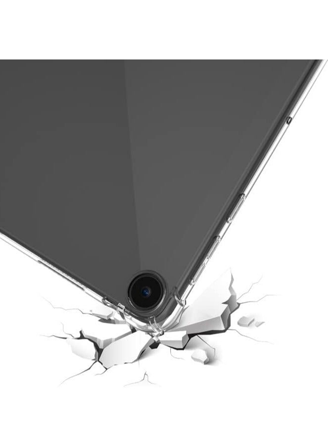 متوافق مع حافظة Huawei MatePad SE مقاس 10.4 بوصة، 4 زوايا مقاومة للصدمات، غطاء حماية شفاف وشفاف مقاوم للصدمات من مادة TPU  - Image 4