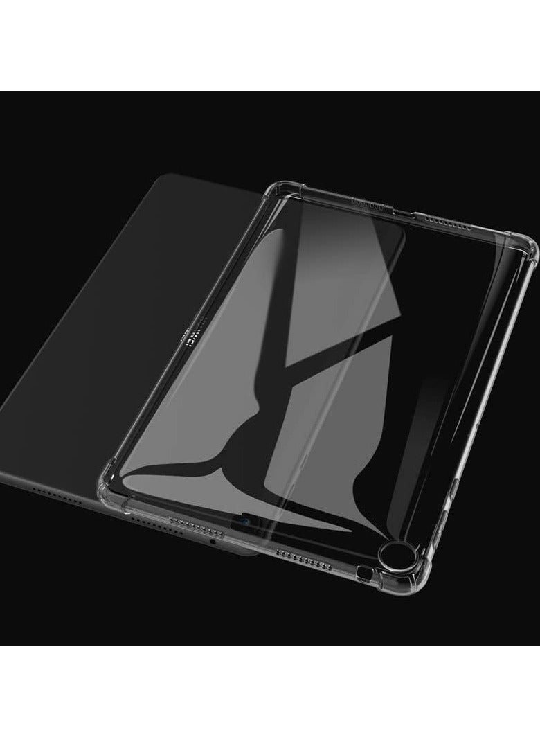متوافق مع حافظة Huawei MatePad SE مقاس 10.4 بوصة، 4 زوايا مقاومة للصدمات، غطاء حماية شفاف وشفاف مقاوم للصدمات من مادة TPU  - Image 3