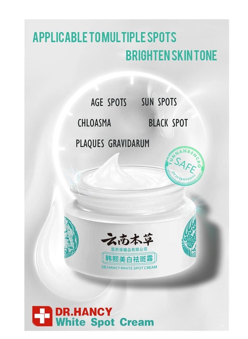 DR. HANCY Dr Hancy White Spot Cream 20g x 3pcs Japanese Melasma Cream Formula For Dark Spots Skin Brightening And Pigmentation Control - Image 4