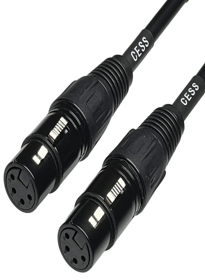CNCESS CESS-245-4i Balanced 4-Pin XLR Female to Female, Headphone Audio Coupling/Gender Change Cable, Single (4 Inches) - Image 3