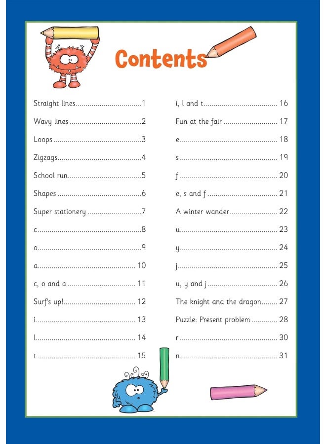 10 Minutes a Day Writing for Ages 3-5 (with reward stickers) - Image 3