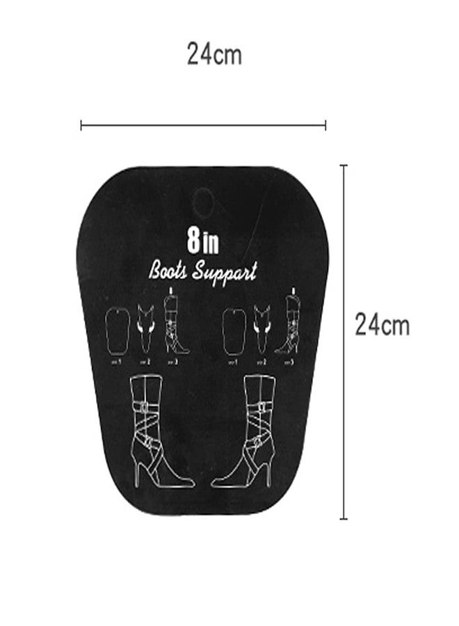 ericotry 2Pairs Boot Shapers Form Inserts Shoe Trees Tall Support Boot Stand-Up InsertsTrimmable Boots Support for Preventing Bending and Creasing (8inch) - Image 2