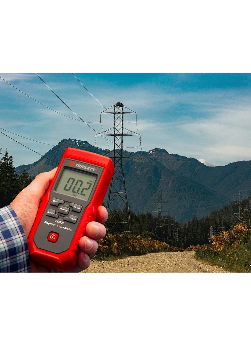 Triplett Triplett EMF20 Low Frequency Magnetic Field Meter 30Hz  300Hz  - Image 3