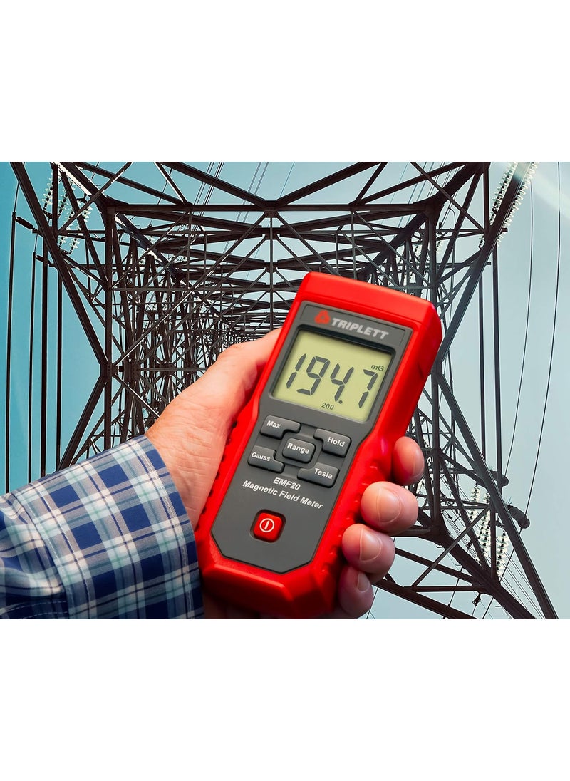 Triplett Triplett EMF20 Low Frequency Magnetic Field Meter 30Hz  300Hz  - Image 4