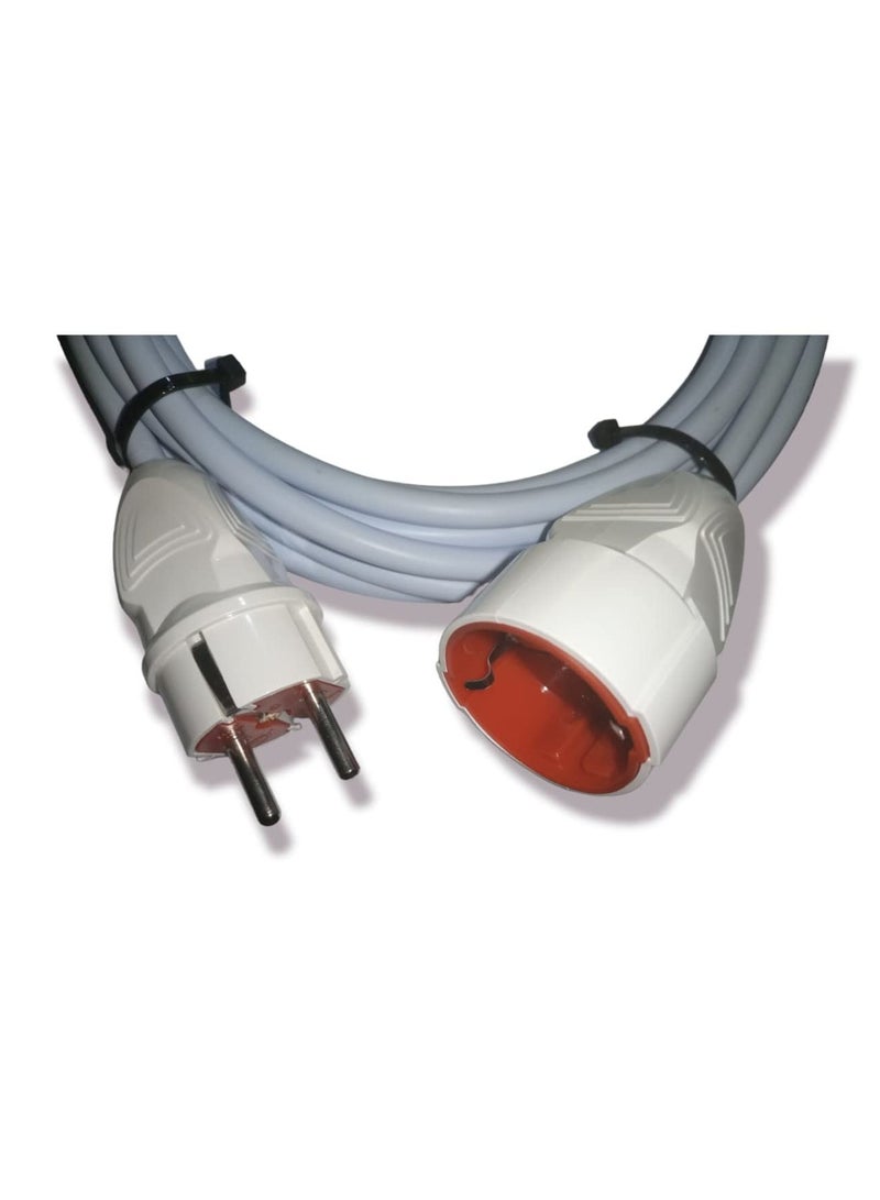 0.5mm Ready-Made Electrical Extension - Copper Wire and High-Quality Electrical Plug - Excellent for all light electrical connections inside the home (10m extension) - Image 2