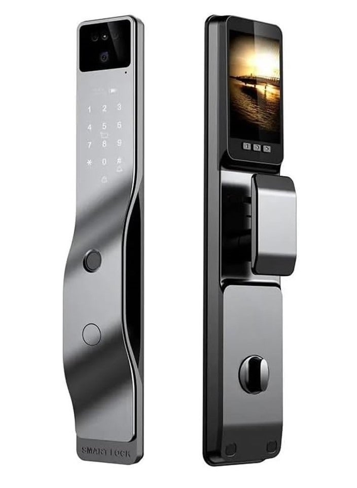 3D Face Fingerprint Door Lock 