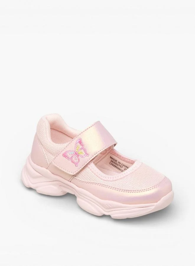 فلورا بيلا من شو إكسبرس Girls Hook And Loop Ankle School Sneakers