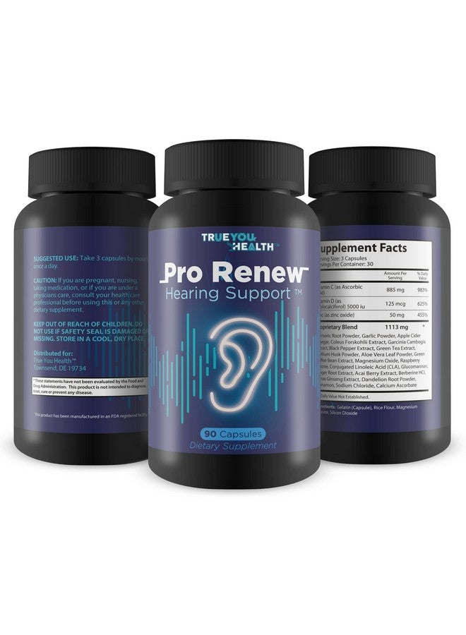 Generic Pro Renew Hearing Support - Contains Vitamin D & Antioxidants to Support Inner & Middle Ear Health - Promote Improved Circulation - Advanced Hearing Formula for Healthy Hearing  - Image 4