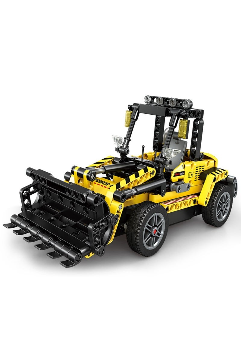 Remote Control Engineering Car Building Block Set – 1:24 RC Construction Loader Toy with 2.4GHz Controller – Compatible with Lego, STEM Educational Gift for Kids Ages 5+ - Image 2