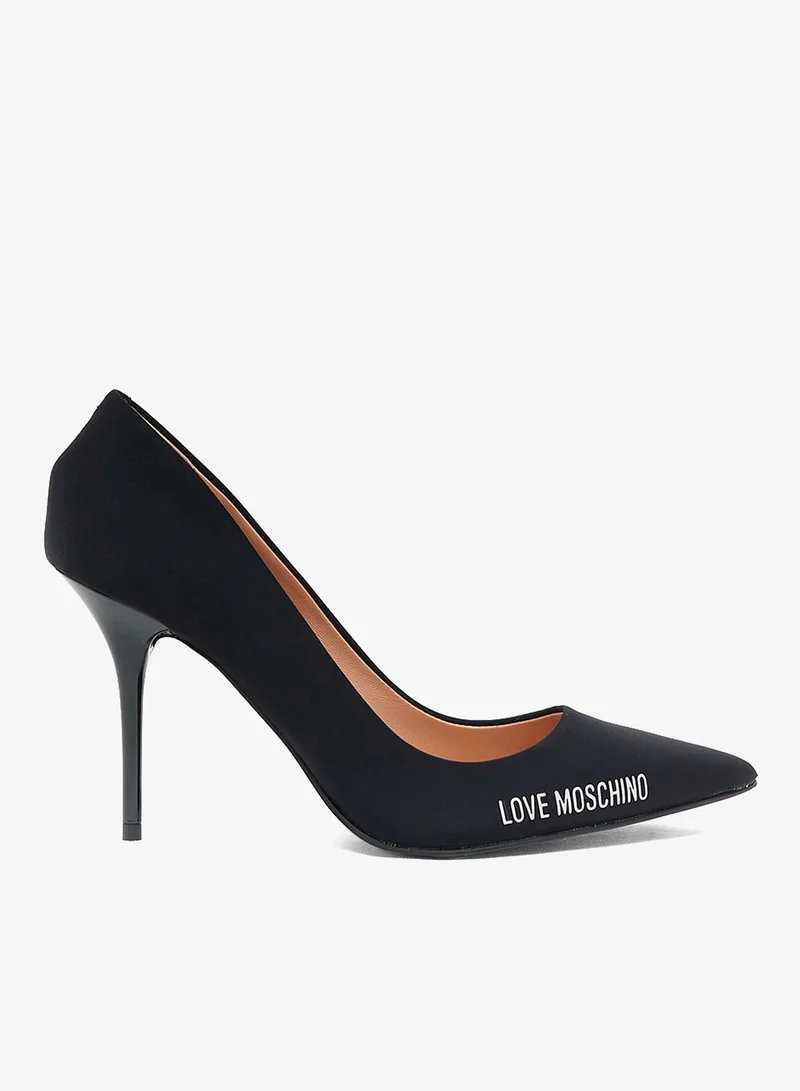 لوف موسكينو Pointed Toe Ankle Strap High Heel Pumps