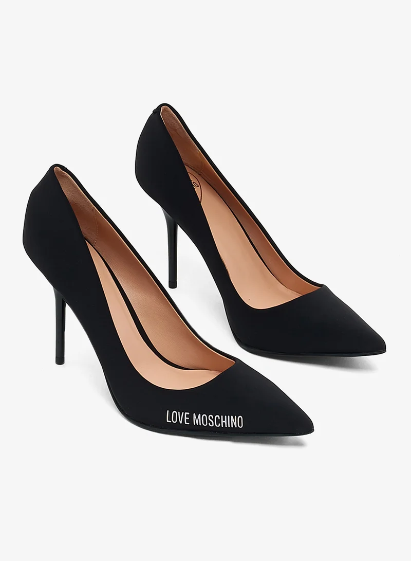 لوف موسكينو Pointed Toe Ankle Strap High Heel Pumps