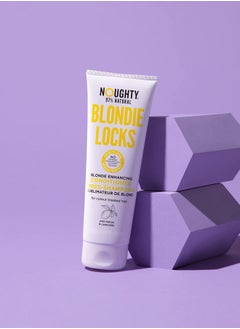 NOUGHTY Blondie Locks Blonde Enhancing Conditioner, Vegan 97% Natural, Sulfate-Free Silicone-Free Paraben-Free Blonde Lightening Conditioner, 250 ml / 8.4 fl oz  - Image 2