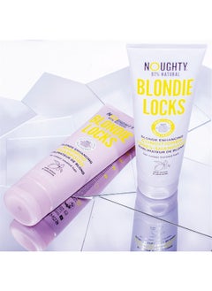NOUGHTY Blondie Locks Blonde Enhancing Conditioner, Vegan 97% Natural, Sulfate-Free Silicone-Free Paraben-Free Blonde Lightening Conditioner, 250 ml / 8.4 fl oz  - Image 4