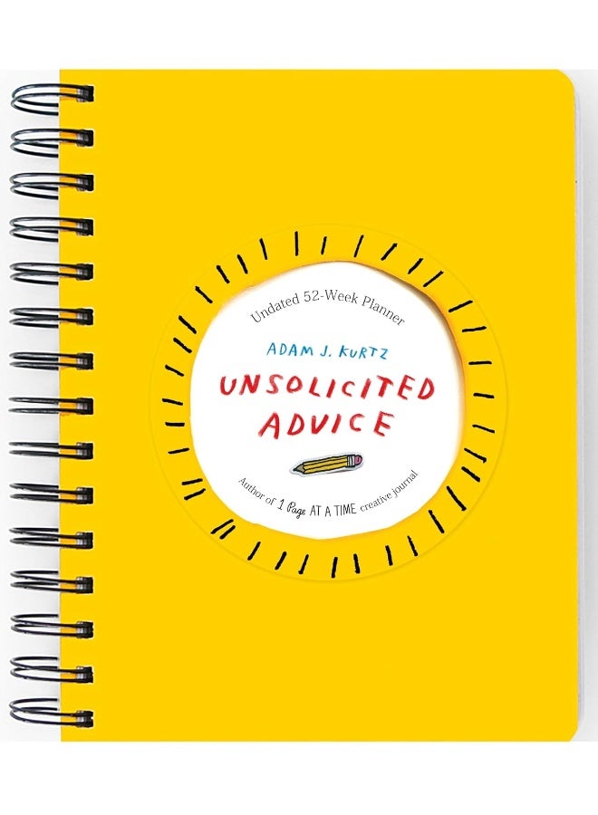 Unsolicited Advice Planner: Undated 52-Week Planner - Image 1