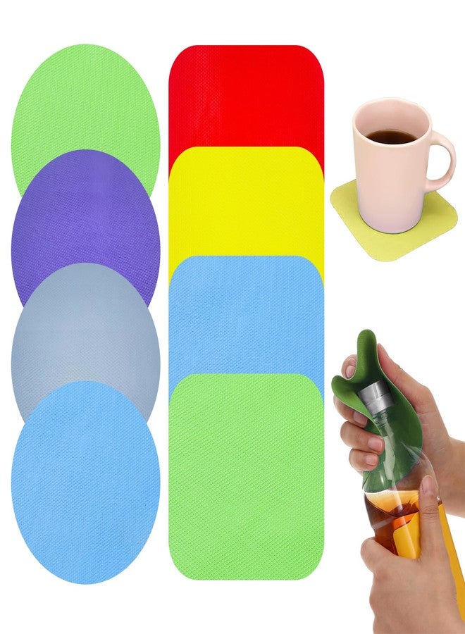 smrtcol Non-Slip Rubber Jar Opener Pad 8pcs - Easy Grip Kitchen Tool for Opening Lids, Cans & Bottles - Ideal for Arthritis & Weak Hands - Image 1