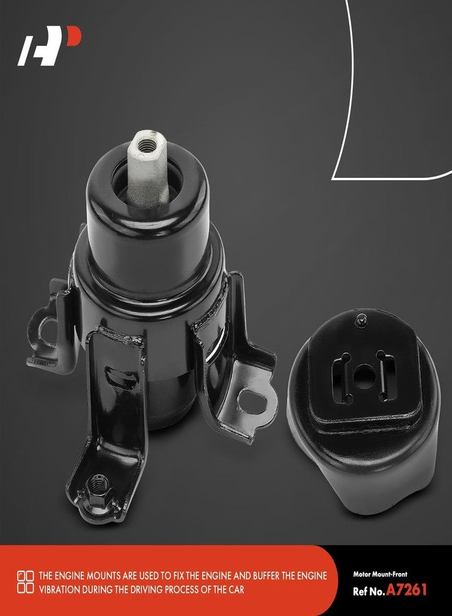 A-Premium Engine & Transmission mount Replacement for Toyota Camry 1997-2001 Avalon Solara Lexus ES300, 3.0L, Automatic Transmisssion, Set of 3 - Image 4