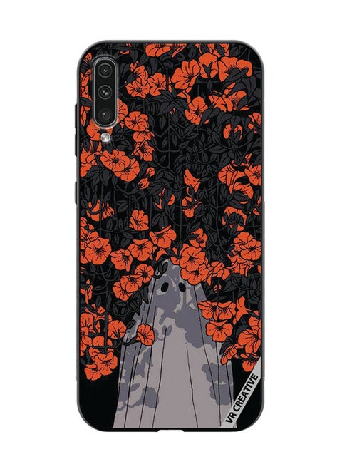 Protective Case Cover For Samsung Galaxy A70/A70s Ghost Design Multicolour