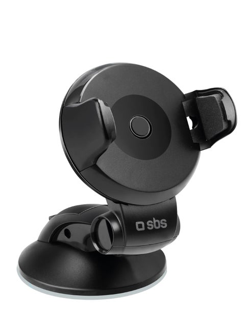Universal Car Holder for with suction cap for dashboard and windshield, with one touch button to lock the device for mobile phones, smartphones, iPhone, Samsung, Huawei, Oppo, Honor and others