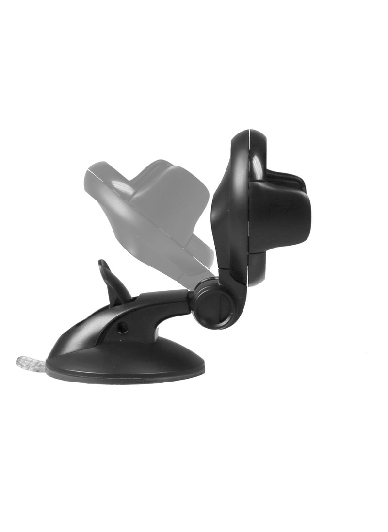 Universal Car Holder for with suction cap for dashboard and windshield, with one touch button to lock the device for mobile phones, smartphones, iPhone, Samsung, Huawei, Oppo, Honor and others