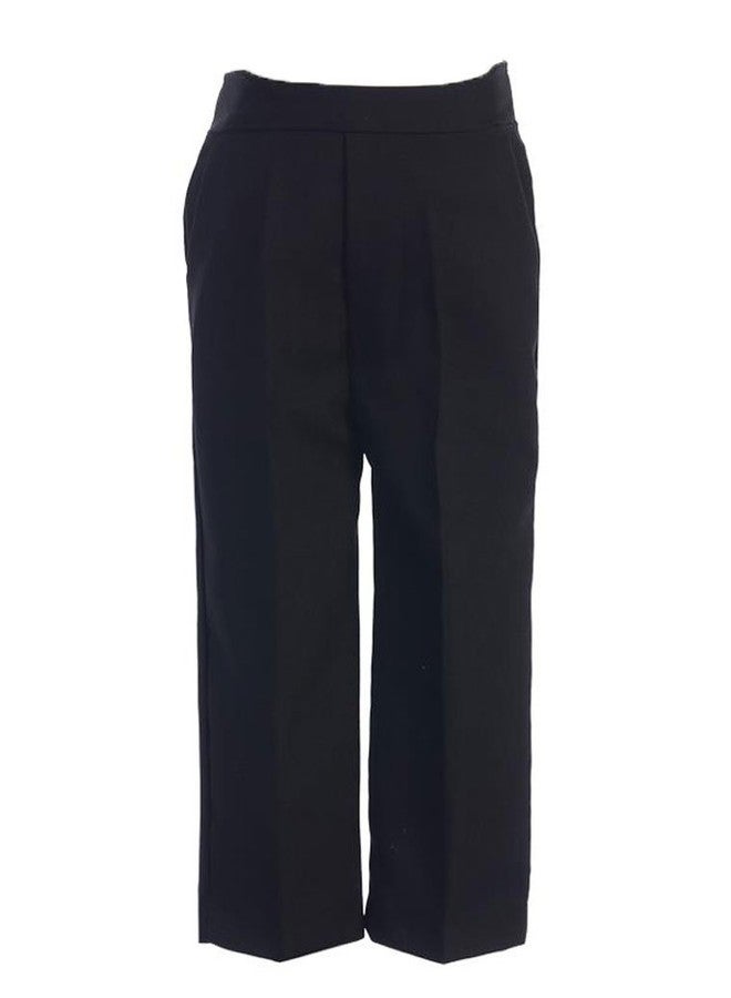 Lito Little Boys Black Dress Pants,Large / 12-18 Month