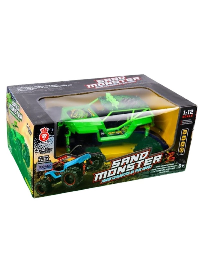 Sand Monster 1:12 Make Caritos in The Sand with Remote Control - 699-225 - Image 1