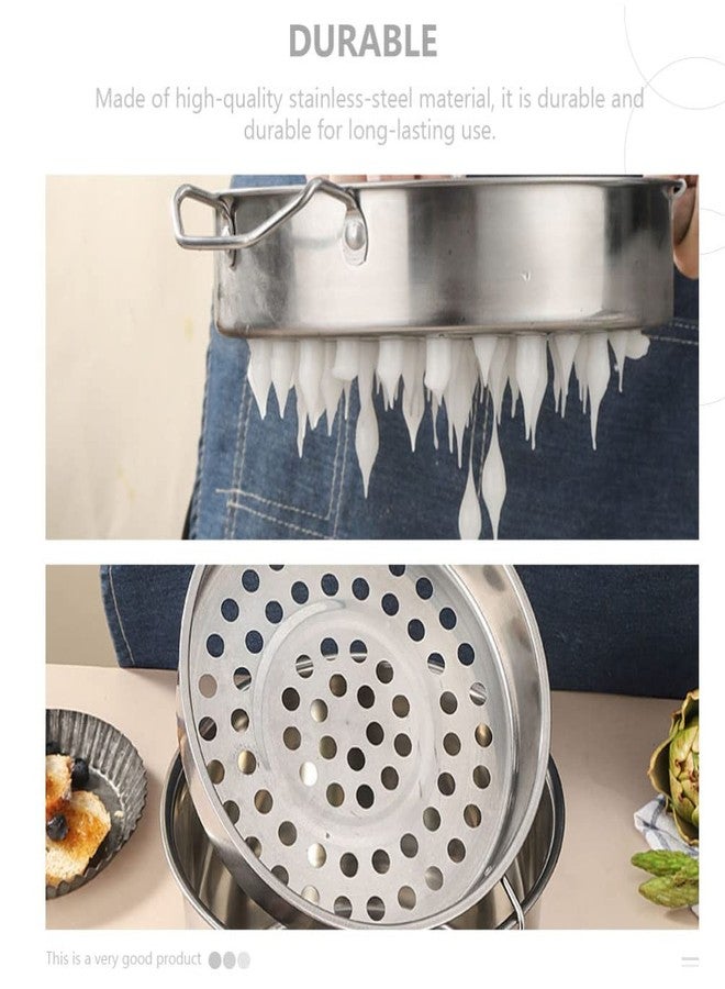 Hemoton Stainless Steel Cool Shrimp Strainer Spoon Large Hole Food Filter for Hot Pot Frying and Dumpling Cooking with Handle 16 Inch - Image 5