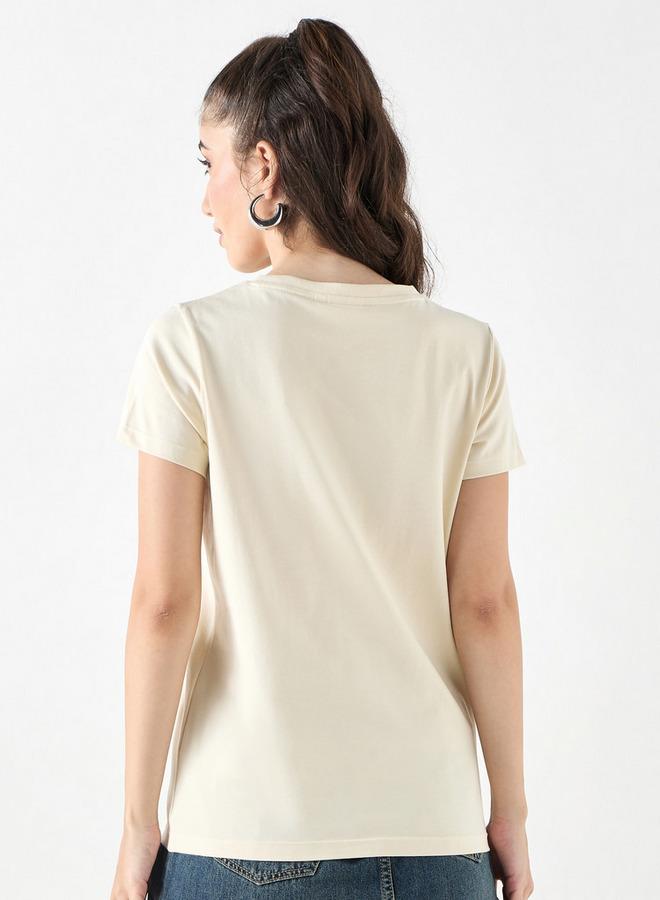 اس بي كاركترز تيشيرت بياقة ضيقة وأكمام قصيرة وطبعات لوني تيونز - Image 3