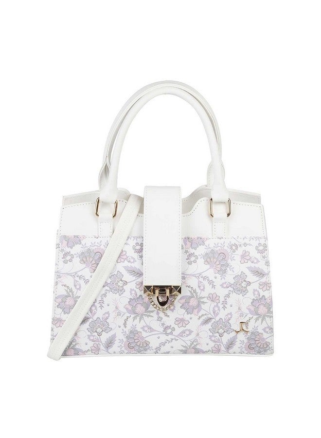 Mochi Women Satchel Bags | Ladies Purse Handbag (66-7309-White) - Image 1