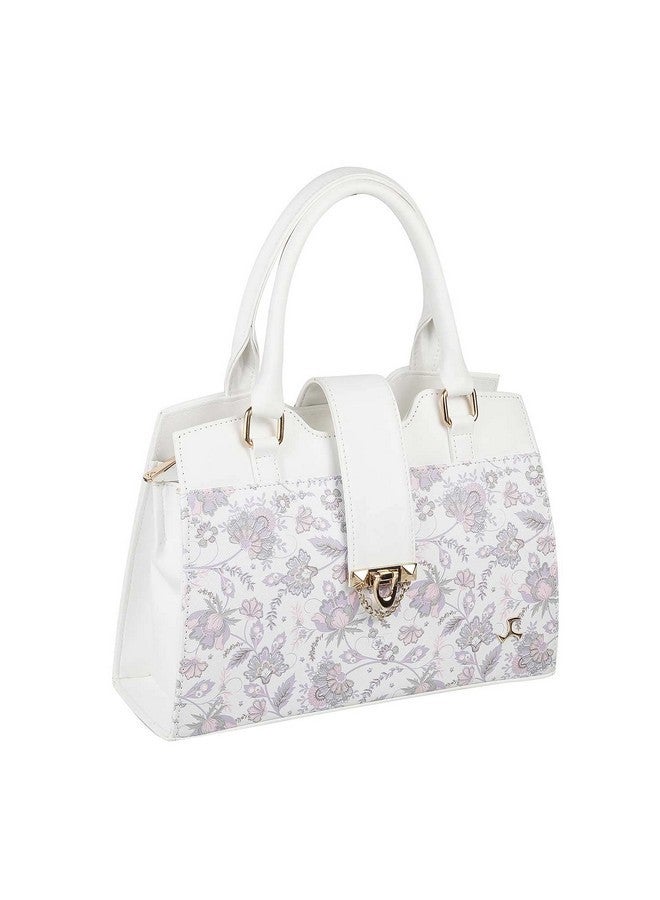 Mochi Women Satchel Bags | Ladies Purse Handbag (66-7309-White) - Image 5