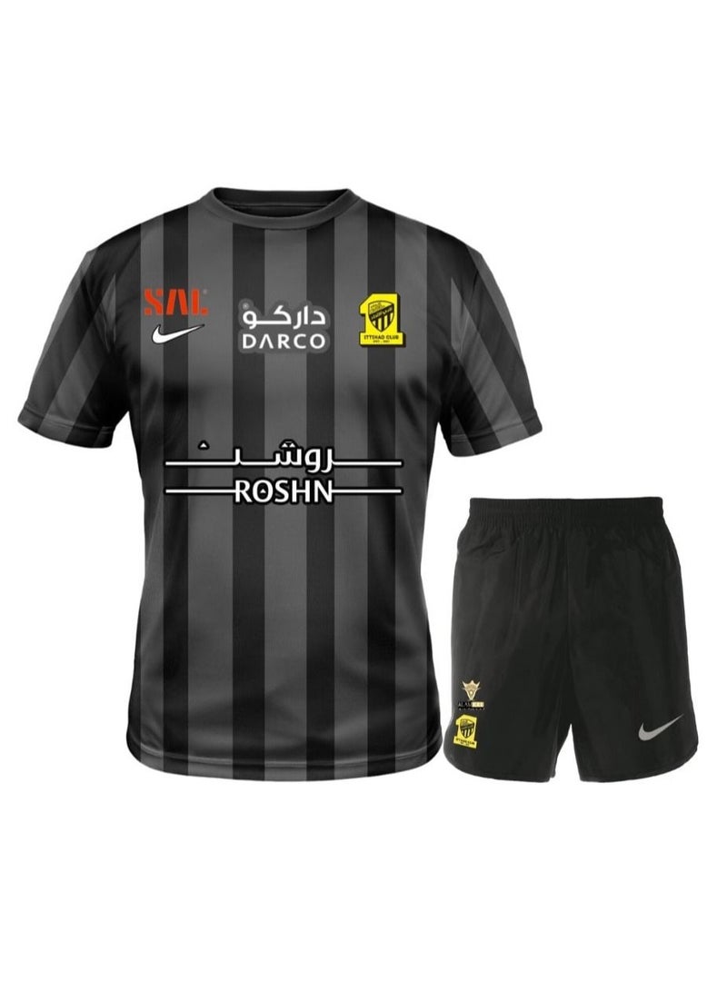 Jersey Kids Uniform AL Nassr Saudi Arabia Player Version Jersey 2023