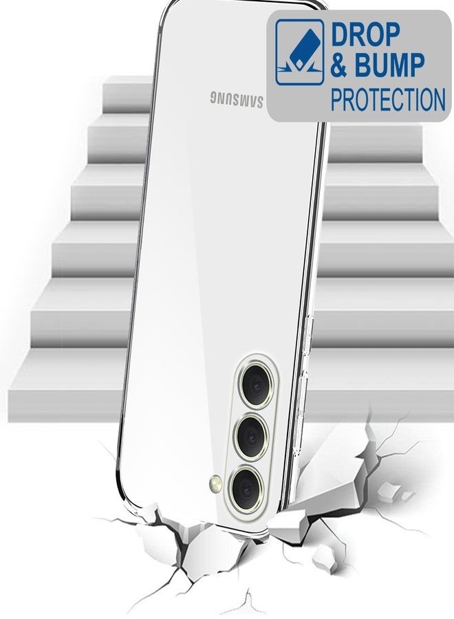 TENOC Phone Case for Samsung Galaxy S23, Clear Case Shockproof Protective Bumper Slim Cover - Image 3