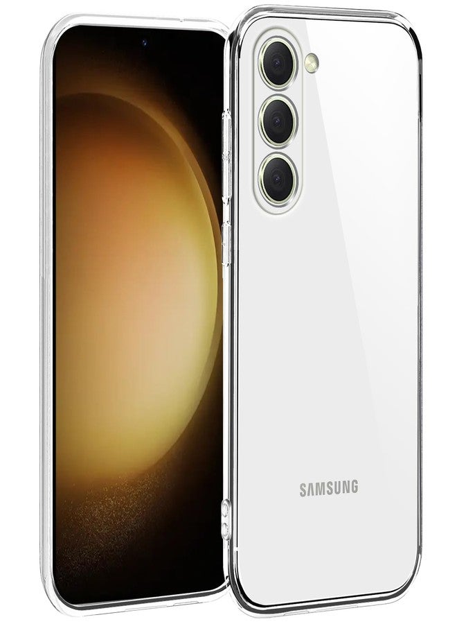 TENOC Phone Case for Samsung Galaxy S23, Clear Case Shockproof Protective Bumper Slim Cover - Image 1