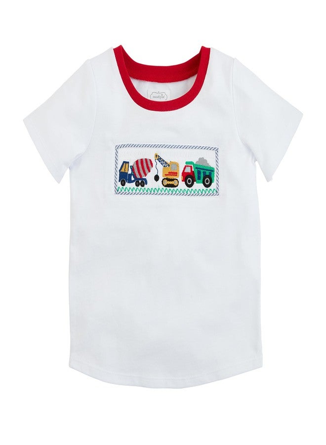 Mud Pie Baby Boys Casual Infant-and-Toddler-t-Shirts, Truck, Large US