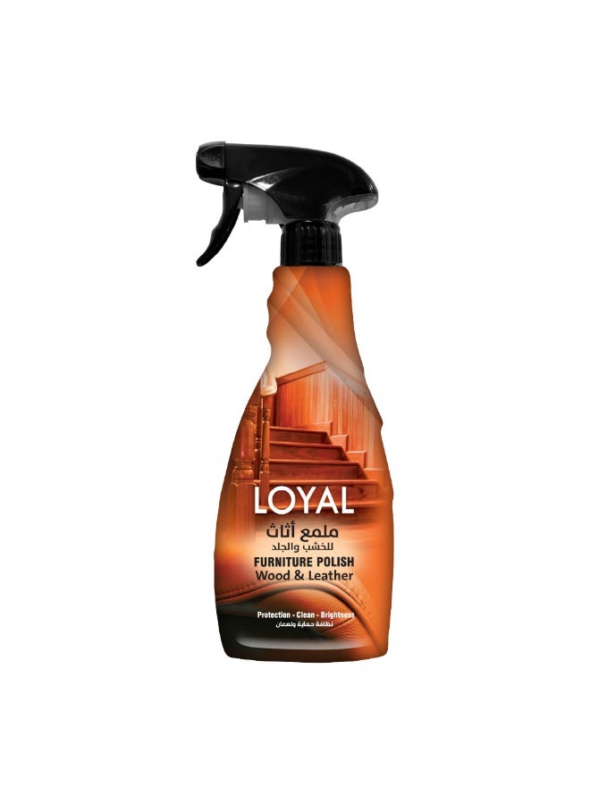loyal Furniture Polisher Wood & Leather 500 ml - Image 1