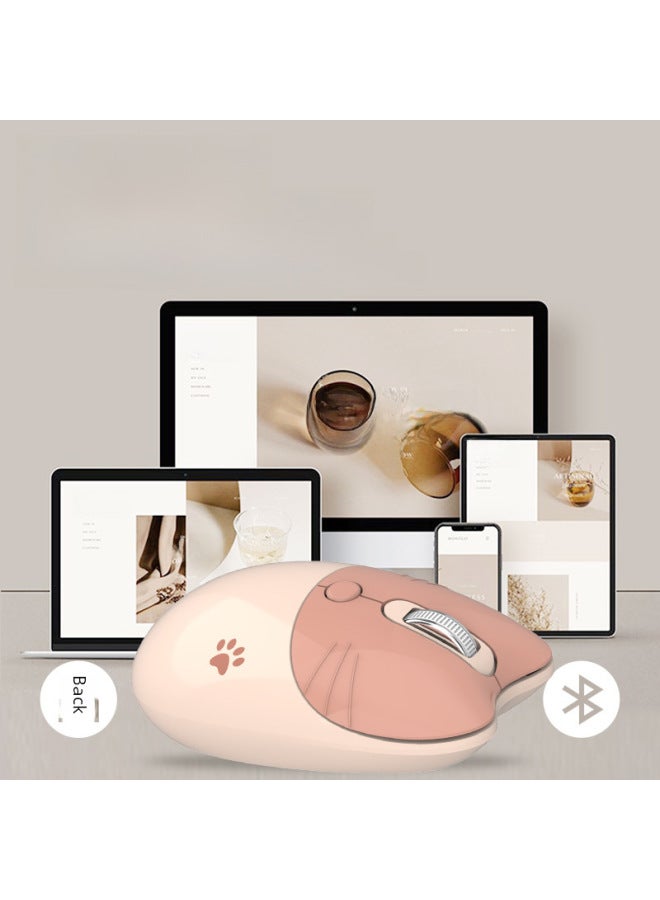 Ferris Hand M3 Wireless Mouse Girl Laptop Office Portable Unlimited Mouse Silent Cute Cute-Specifications:Milk Tea Wireless Version  - Image 5