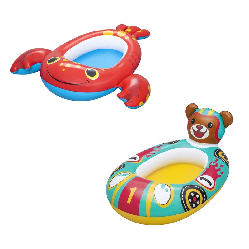Bestway - Splash Buddy Inflatable Baby Boat 2 Colors - 34170 - Image 1