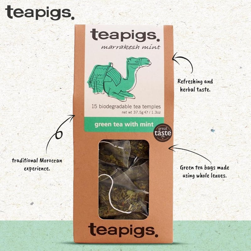 Teapigs Marrakesh Mint Green Tea - Image 3
