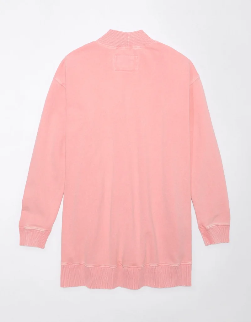 American Eagle  AE Mock Neck Fleece Mini Dress for Women | Best Price UAE