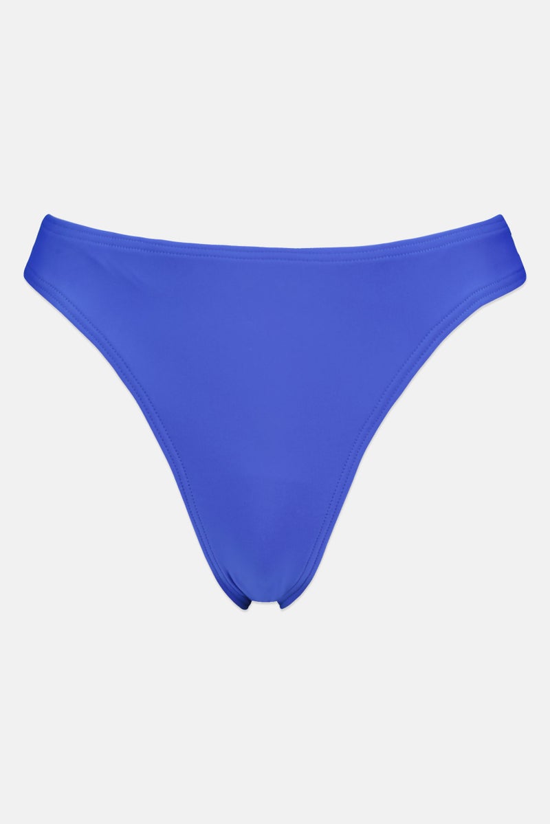 RIP CURL Women Plain Love And Surf Pull On Bikini Bottom, Bright Blue  - Image 1