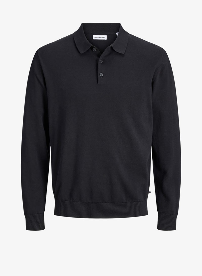 JACK & JONES Solid Regular Fit Polo - Image 5