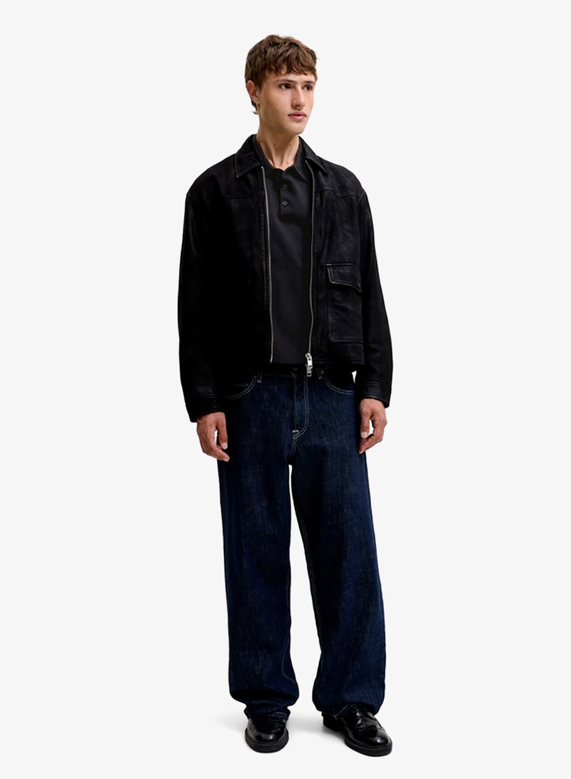 JACK & JONES Solid Regular Fit Polo - Image 4