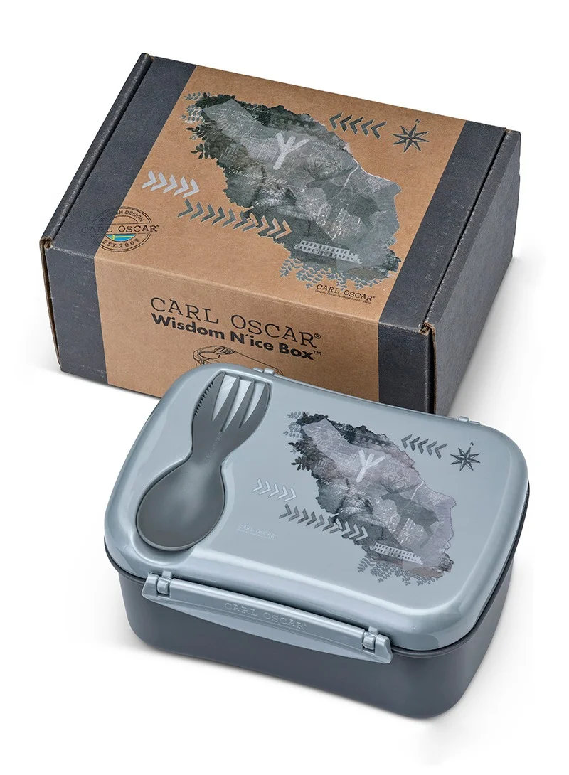 Carl Oscar Wisdom N'ice Box™, Lunch box with cooling pack - Strength