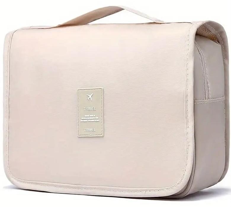 أوريتي حقيبة أدوات الاستحمام المعلقة للرجال والنساء السفر حقيبة تخزين أدوات الاستحمام الحمام المحمولة حقيبة تخزين أدوات الاستحمام مقاومة للماء مستحضرات التجميل والمكياج وأدوات الاستحمام المنظم مع خطاف - Image 1