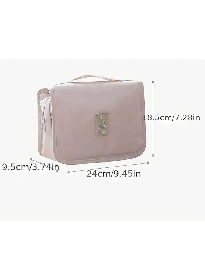 أوريتي حقيبة أدوات الاستحمام المعلقة للرجال والنساء السفر حقيبة تخزين أدوات الاستحمام الحمام المحمولة حقيبة تخزين أدوات الاستحمام مقاومة للماء مستحضرات التجميل والمكياج وأدوات الاستحمام المنظم مع خطاف - Image 3