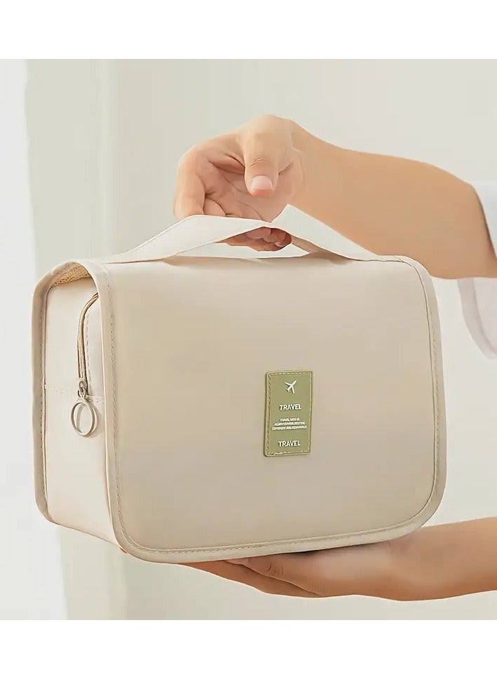 أوريتي حقيبة أدوات الاستحمام المعلقة للرجال والنساء السفر حقيبة تخزين أدوات الاستحمام الحمام المحمولة حقيبة تخزين أدوات الاستحمام مقاومة للماء مستحضرات التجميل والمكياج وأدوات الاستحمام المنظم مع خطاف - Image 5