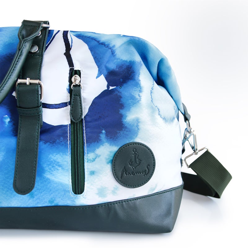 Anemoss Travel Duffel Bag, 50L Large Capacity, Oxford Polyster Blend Luggage Bag, Travel Bag with Zipper and Pockets, Duffel Bag for Gym Sports Fitness, Travel Hand Luggage Bags, Sail Design Tote Bag - Image 3