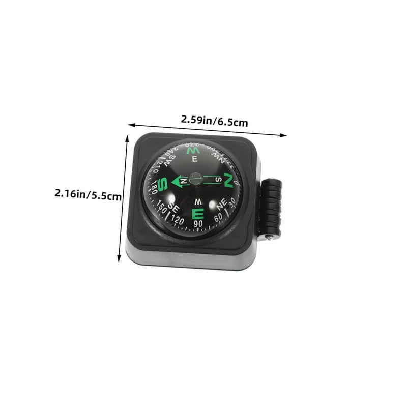 3 Pcs Adjustable Car Dashboard Compass Ball High Accuracy Navigation Vehicle Mount Compass For Auto Boat Motorcycle Outdoor Driving - Image 3
