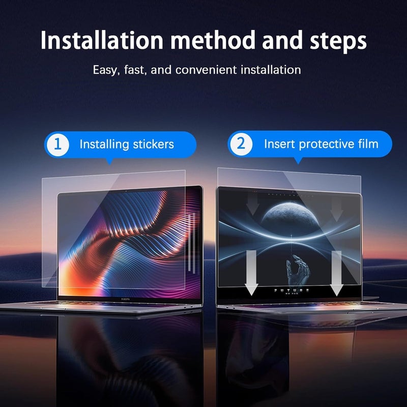 Saco Easy Fix Glossy Screen Guard 16 Inch for Lenovo Legion 5 16ACH6H | Lenovo Ideapad Slim 5 Pro 16 Inch | Ideapad Slim 5 AI 16IMH9 Series Laptop [16:10 Ratio],Removable, 9H Hardness, Glue Free - Image 3