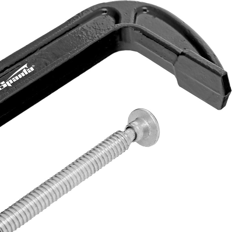 Sparta G-Shaped Clamp 150mm – Durable Metal Clamping Tool for Home Improvement, Carpentry & Workshop Use - Image 4