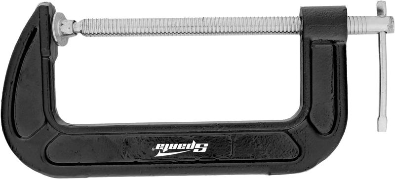 Sparta G-Shaped Clamp 150mm – Durable Metal Clamping Tool for Home Improvement, Carpentry & Workshop Use - Image 2